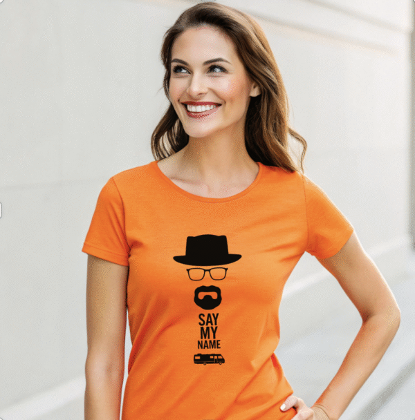 ' SAY MY NAME ' T-shirt - Image 3